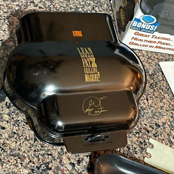 George Foreman “Champ” Size Grilling Machine Scraper Original Box - Picture 4 of 16